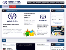 Tablet Screenshot of anapal.org